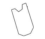 828184RA0A - Body: Black Out Tape for Nissan: Maxima Image