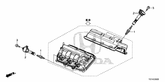 Plug Hole Coil - Plug for 2016 Honda Pilot #0