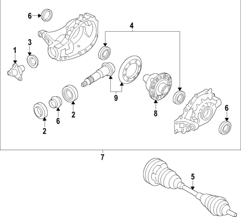 Propeller Shaft for 2025 Genesis G90 #0