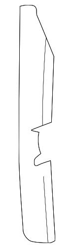 4084350 - Body: Vertical Support for Dodge: B150, B1500, B250, B2500, B350, B3500, Ram 1500 Van, Ram 2500 Van, Ram 3500 Van Image