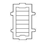 55055657AB - Body: Vent for Dodge: B150, B1500, B250, B2500, B350, B3500, Ram 1500 Van, Ram 2500 Van, Ram 3500 Van Image