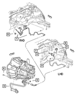 4668665AA - Clutch: Hydraulic Clutch Actuator for Mopar Image