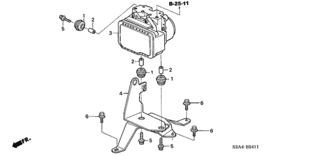 ABS Modulator ('04-'05) for 2004 Honda S2000 #0