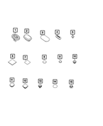 68122054AA - Body Sheet Metal Except Doors: Plug for Mopar Image