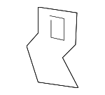 1J0858849 - Body: Cap Retainer for Volkswagen Image