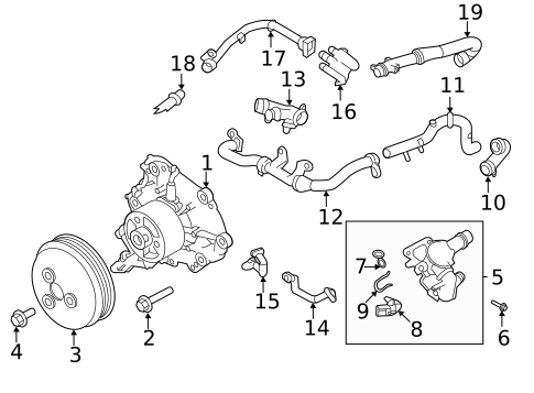 Hoses & Pipes for 2020 Jaguar F-Pace #0