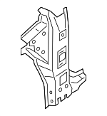95880900900GRV - Body: Body A-Pillar for Porsche Image image