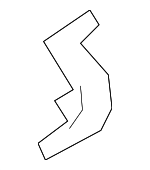 9Y0821577 - Body: Upper Rail Filler for Porsche Image image