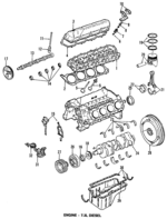 XU2Z6V049DARM - Engine: Cylinder Head for Ford: E-350 Econoline, E-350 Econoline Club Wagon, F-250, F-350 Image