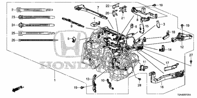 Engine Wire Harness ('15-) for 2016 Honda CR-V #0