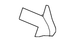992881236B8YR - Body: Folding Seat Latch Release Handle for Porsche Image