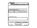 324503C587 - : Emission Label for Kia Image