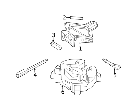 Jack & Components for 2018 Lincoln MKC #0