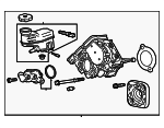 84402438 - : Brake Master Cylinder Assembly for Chevrolet: Malibu Image