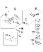 68315746AA - : Gearshift Lever Boot for Mopar Image