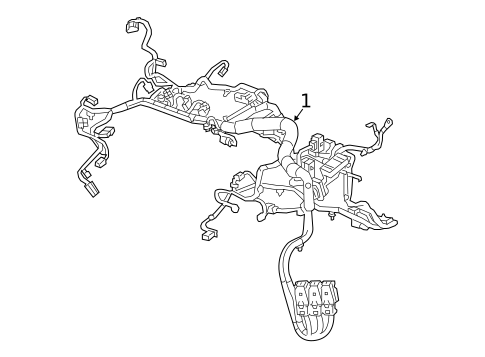 Wiring Harness for 2016 Chevrolet Volt #0