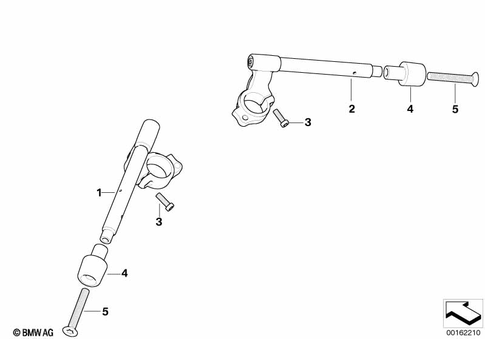 Motorcycle Handlebars for 2003 BMW-Motorrad R 1200 ST #2