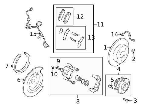 Hoses & Pipes for 2009 Mazda CX-9 #0