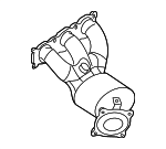 LR001968 - : Exhaust Manifold for Land Rover: LR2 Image