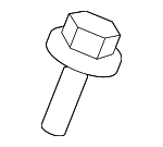 LR000479 - Exhaust: Heat Shield Screw for Land Rover: LR2 Image