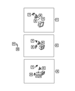 68376498AA - Electrical: Taillamp Wiring, Right for Mopar Image