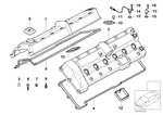 11127523468 - : Cylinder Head Cover for BMW Image