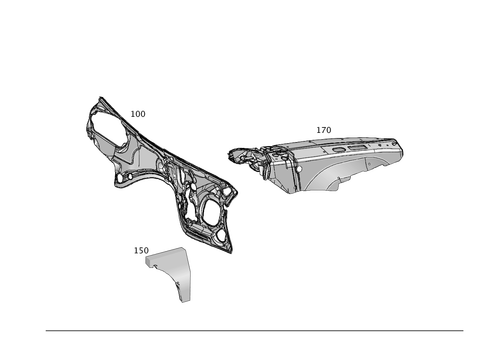 Damping in Engine Compartment for 2016 Mercedes-Benz GL350 #0