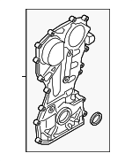 213502GGA0 - Engine: Timing Cover for Kia: Optima, Sorento, Sportage Image