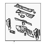 25847532 - Body: Panel Assembly for Cadillac: Escalade, Escalade ESV, Escalade EXT | Chevrolet: Avalanche, Silverado 1500, Silverado 2500 HD, Silverado 3500 HD, Suburban 1500, Suburban 2500, Tahoe | GMC: Sierra 1500, Sierra 2500 HD, Sierra 3500 HD, Yukon, Yukon XL 1500, Yukon XL 2500 Image