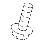 90007546601 - Body: Actuator Assembly Bolt for Porsche: 911, Boxster, Panamera Image