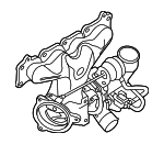 LR074185 - Exhaust: Exhaust Manifold for Land-Rover Image