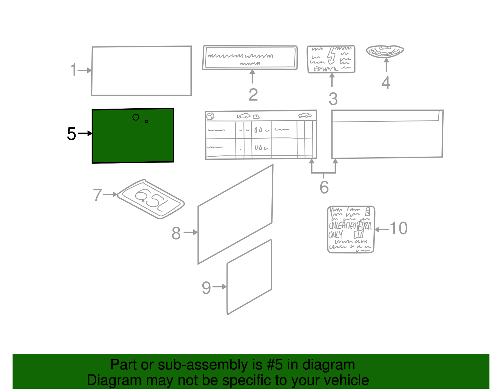 Emission Label - BMW (71227832360)