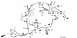 53729SS0003 - Chassis: CLIP, RETURN HOSE for Honda Image