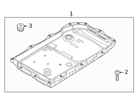 Transmission Components for 2002 BMW 745i #1