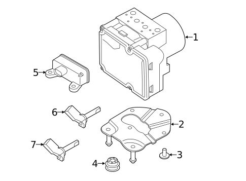 Anti-Lock Brakes for 2020 Porsche Macan #0