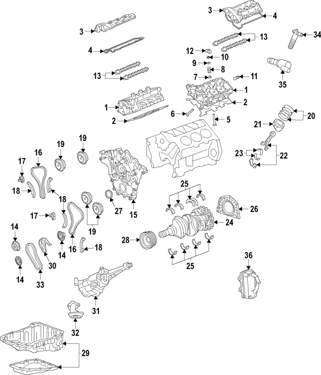 12647574 - Engine: Head Gasket for GM Image