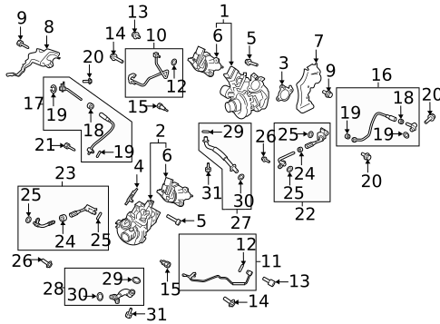 Turbocharger, Supercharger & Ram Air for 2019 Ford F-150 #0