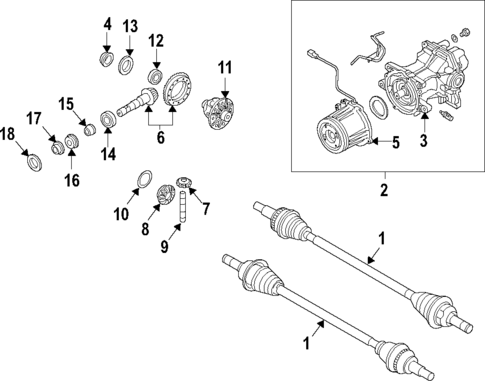 Differential for 2024 Mazda 3 #3