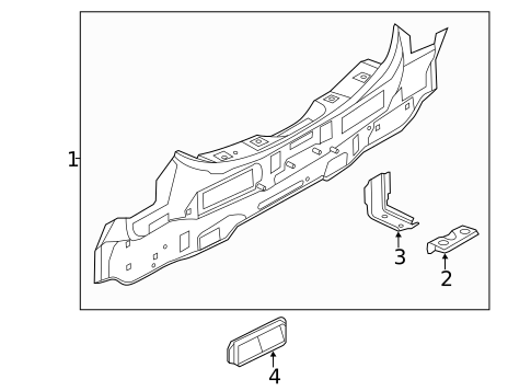 Rear Body for 2019 Nissan LEAF #0