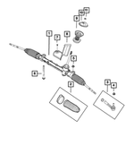 68631128AA - Steering: Rack And Pinion Gear for Mopar Image