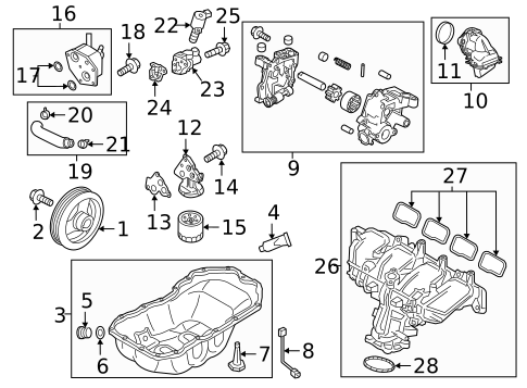 Intake for 2018 Mazda 6 #0