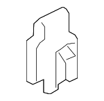 7147237952 - Body: Scuff Plate Clamp for Mini Image