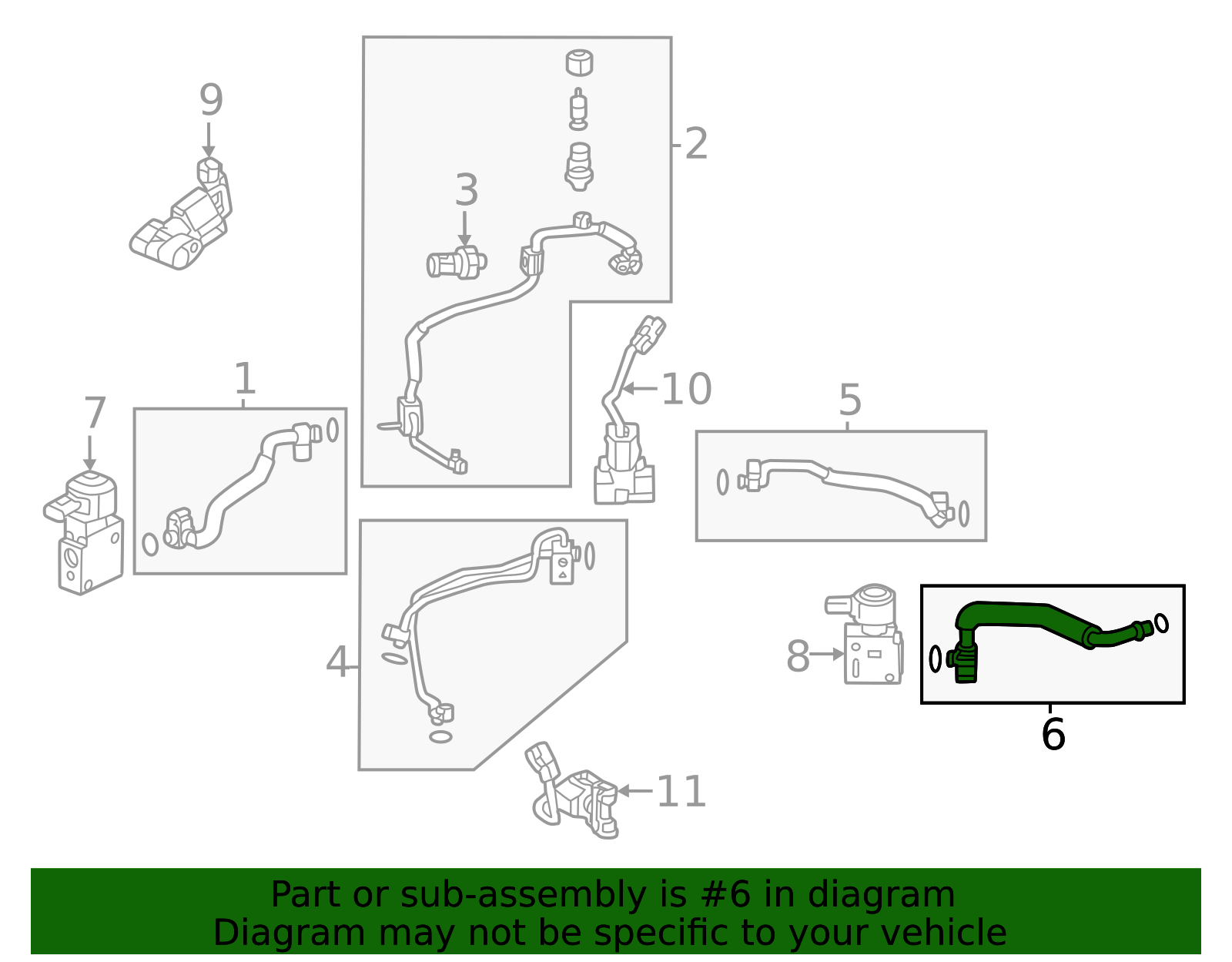 88715-42340 - High-Quality A/C Pipe for AutoNation Parts
