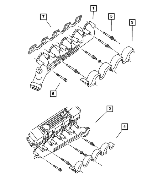 Manifolds for 2002 Dodge Ram 2500 #0