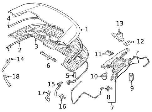 Storage Compartment Cover for 2016 BMW 228i #0