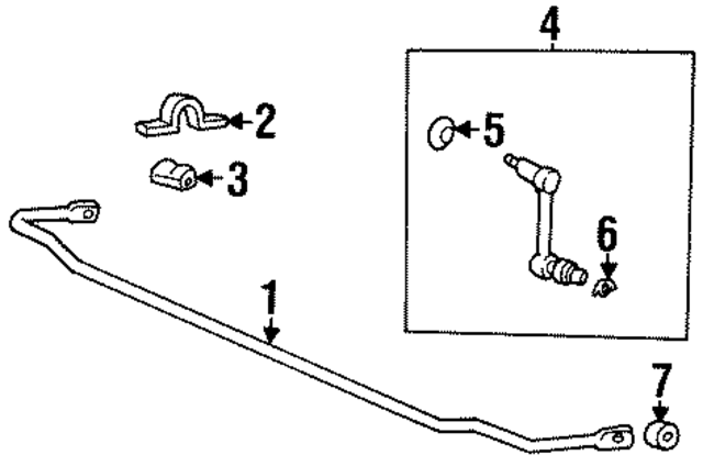 5551127000 - : Stabilizer Bar for Hyundai Image