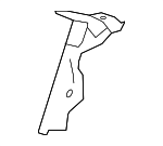 5Q0802951AF - Body: Wheelhouse Brace for Volkswagen Image