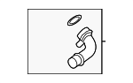 PAC121137B - Cooling System: Adapter for Porsche Image
