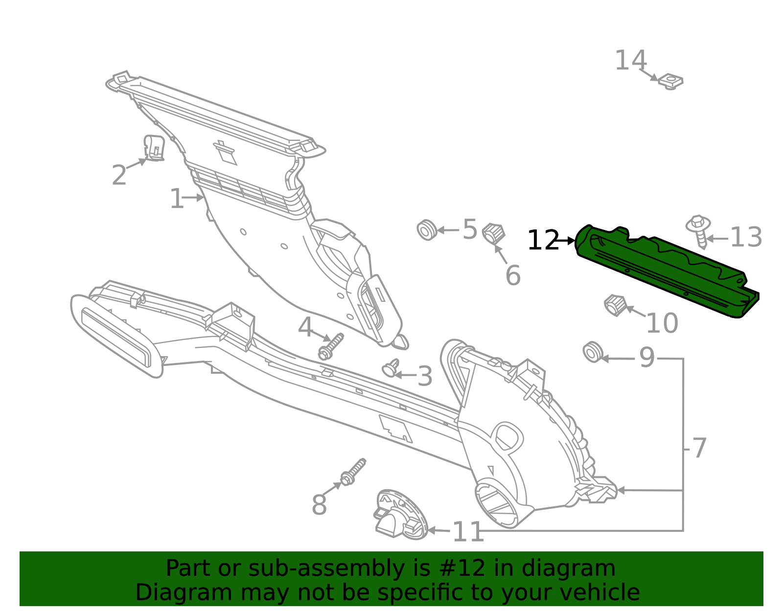 2020-2026 GMC Air Inlet 85135956 GM | GMPartsDirect.com
