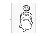 571501G000 - Steering: Power Steering Pump Reservoir for Hyundai: Accent Image